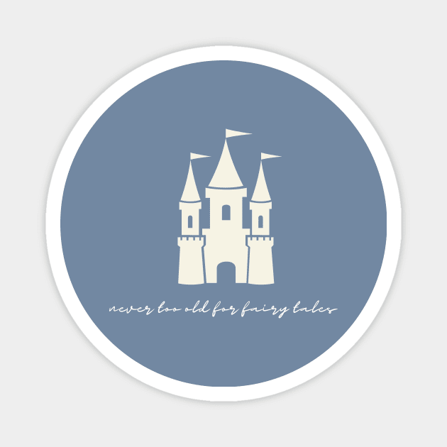 Cinderella's Castle Magnet by Delally